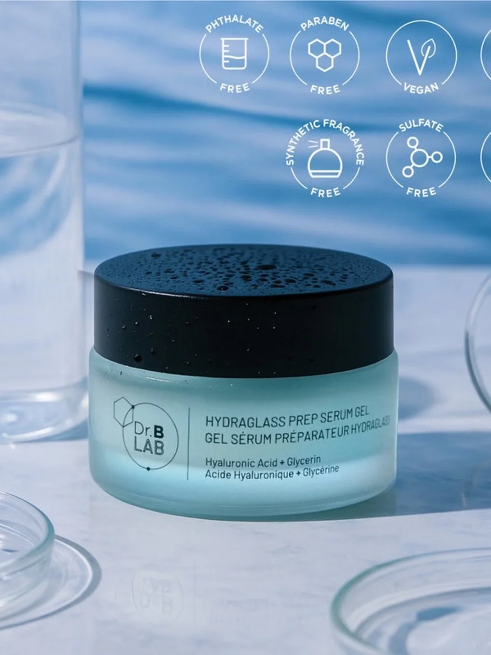NIB Dr. Brandt Hydraglass Prep Serum Gel